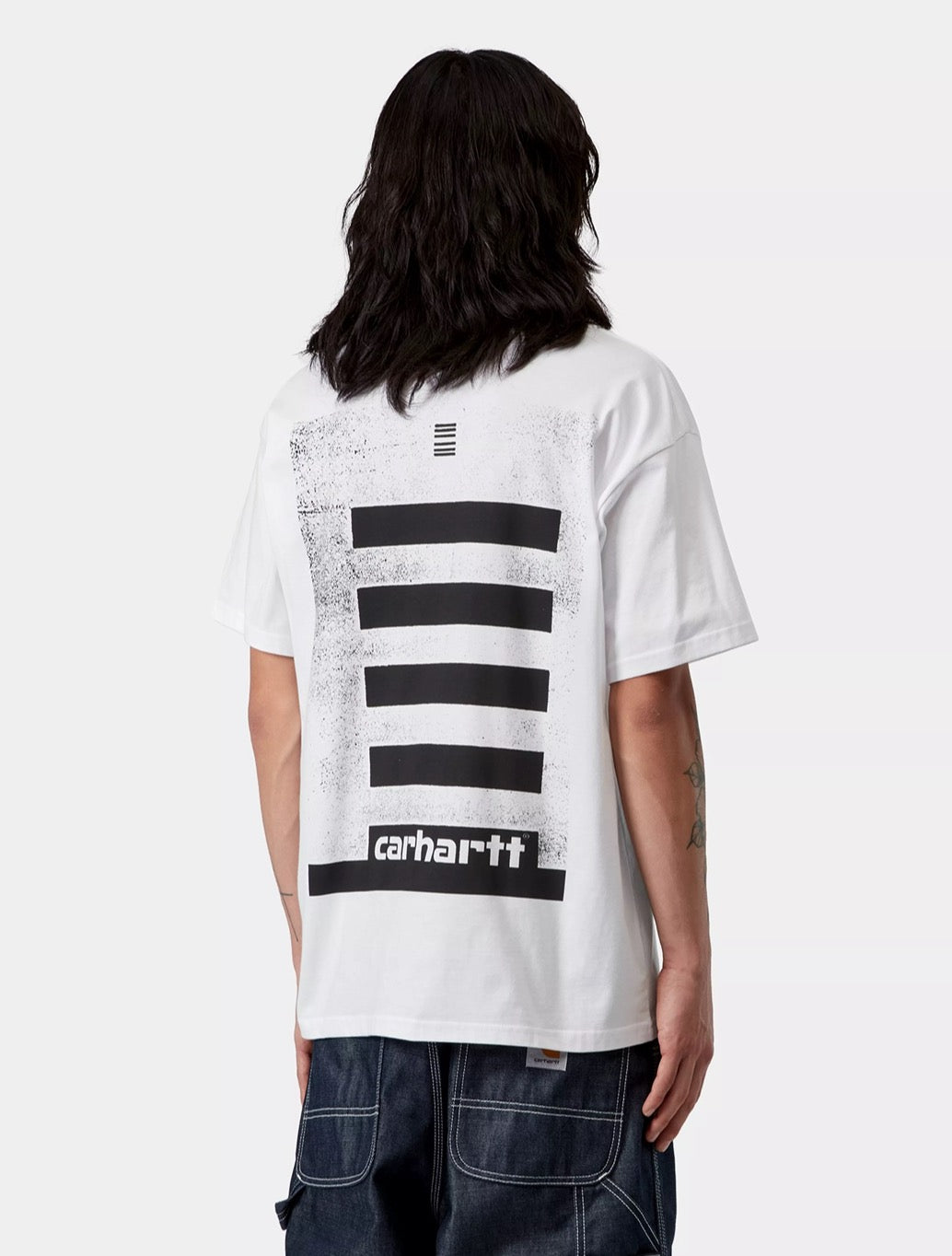 Carhartt WIP - S/S Archive Lines T-Shirt - White