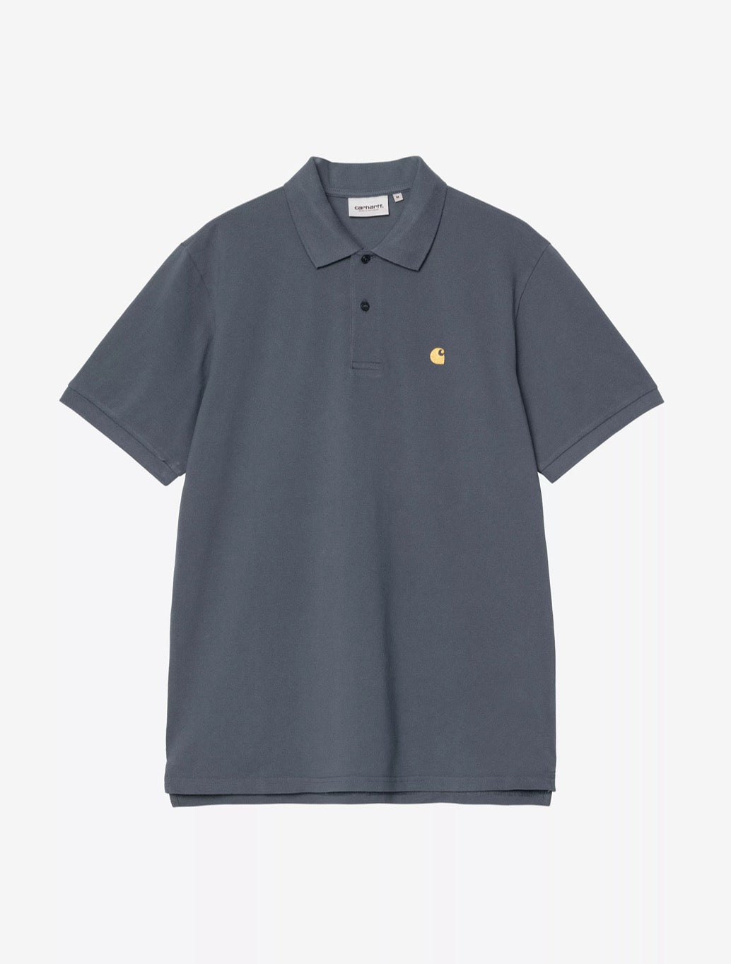 Carhartt WIP - S/S Chase Pique Polo - Petrol Blue