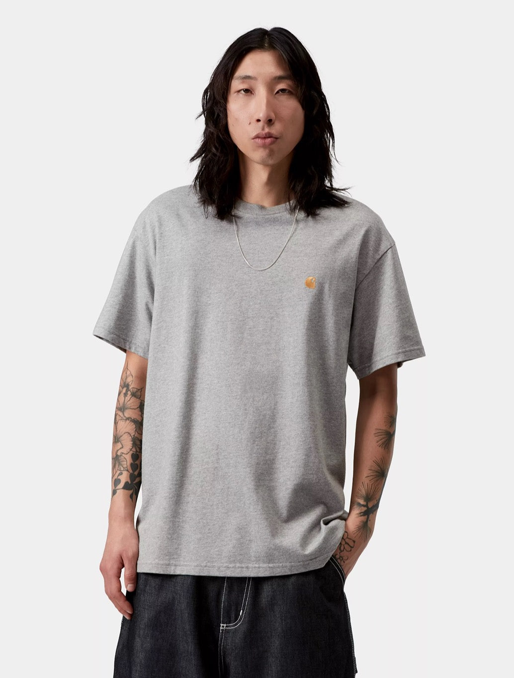 Carhartt WIP - S/S Chase T-Shirt - Dark Grey