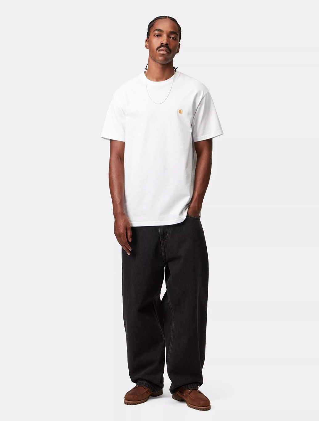 Carhartt WIP - S/S Chase T-Shirt - White