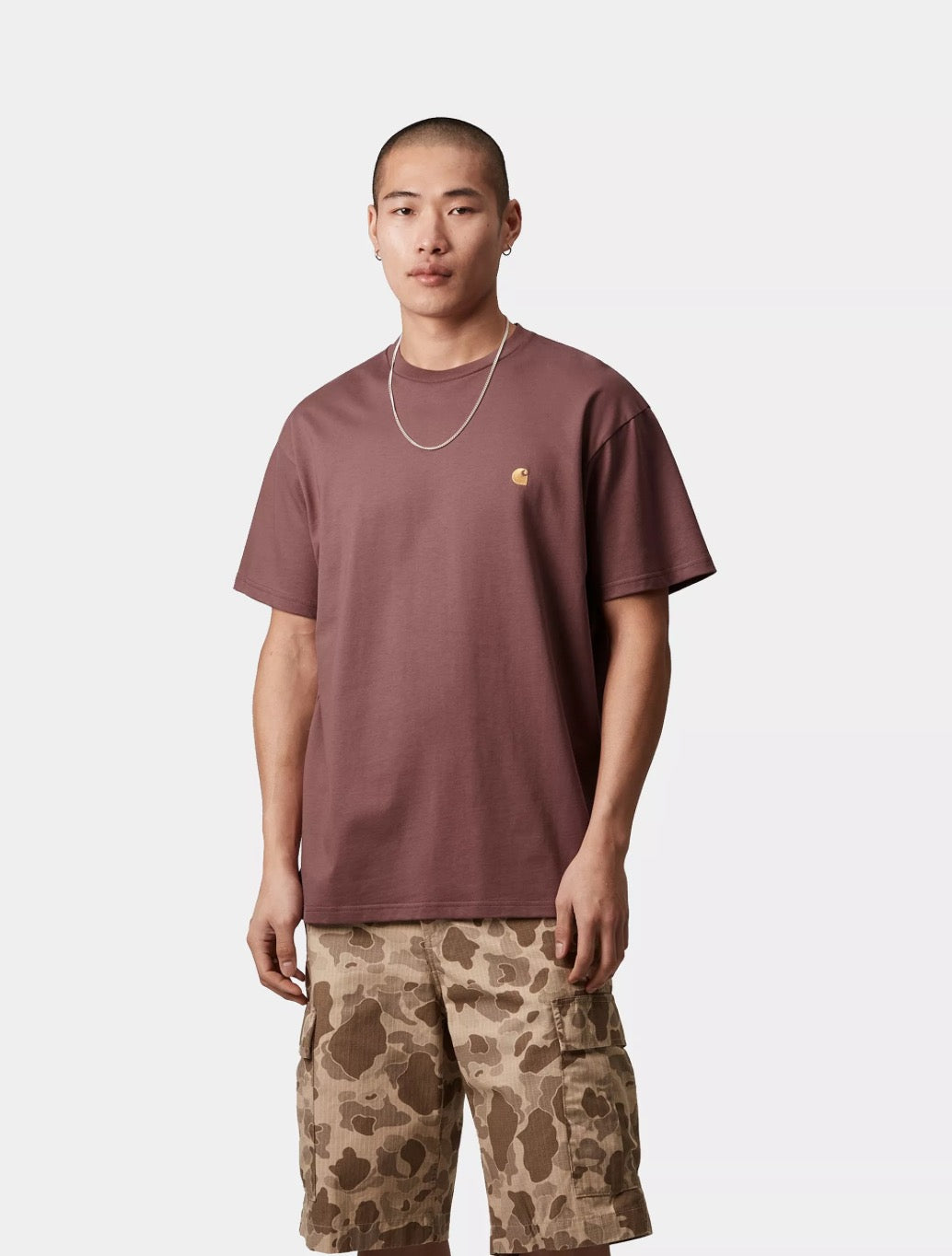 Carhartt WIP - S/S Chase T-Shirt - Dusty Pink