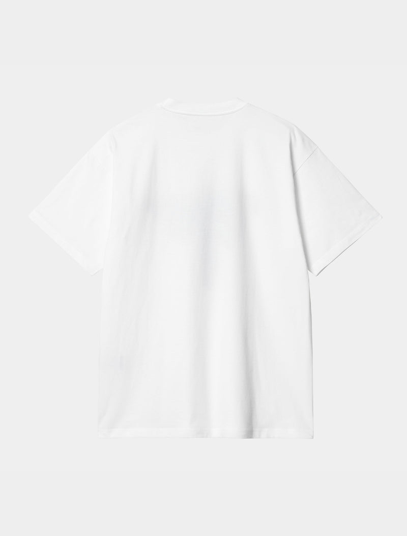 Carhartt WIP - S/S Diagram Script T-Shirt - White