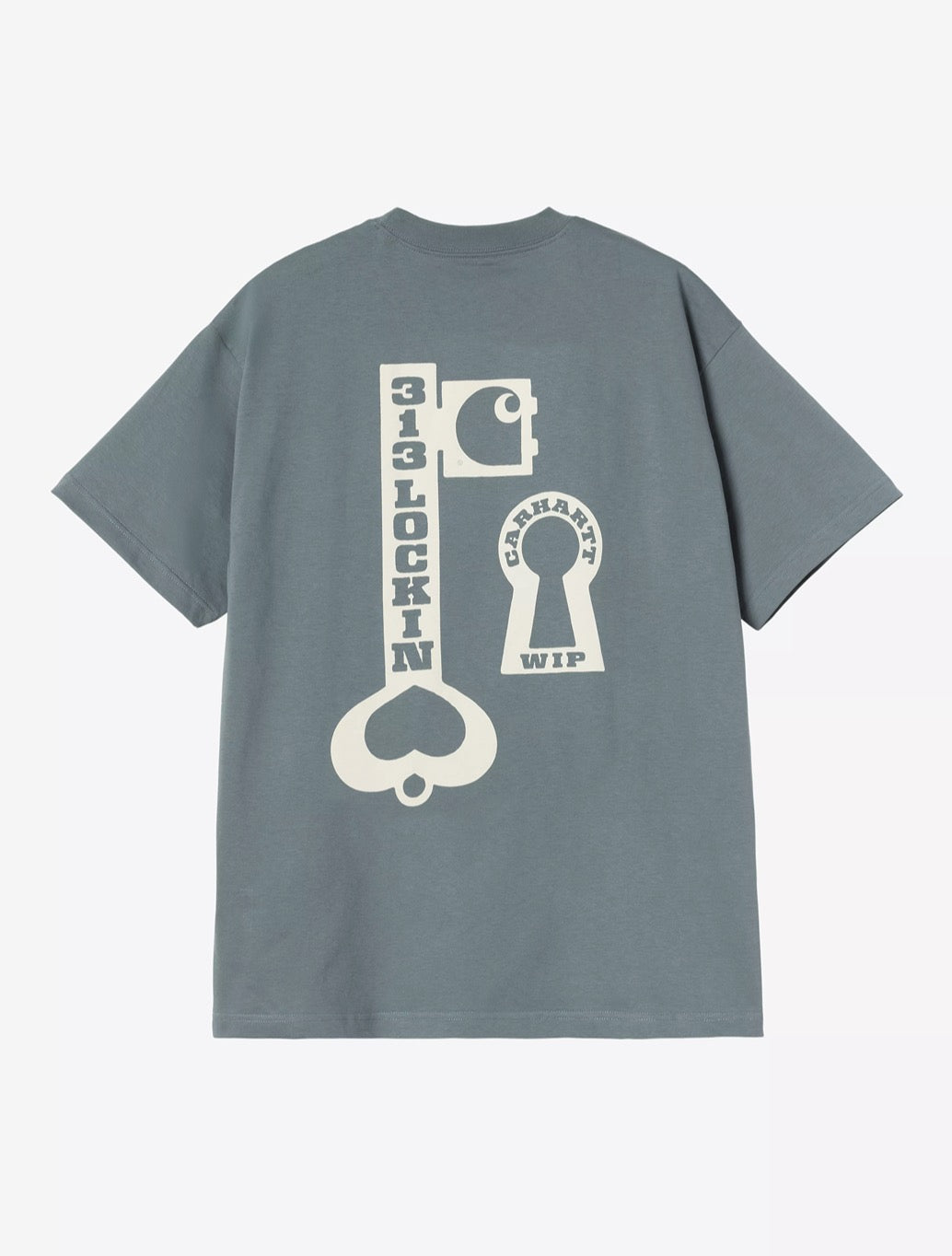 Carhartt WIP - S/S Locked T-Shirt - Petrol Blue
