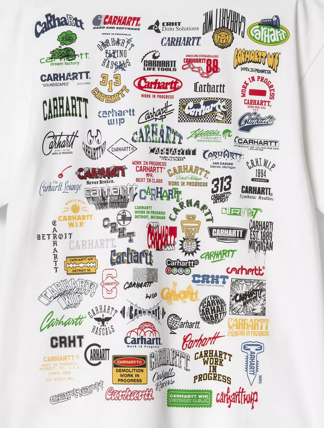 Carhartt WIP - S/S Logo T-Shirt - White