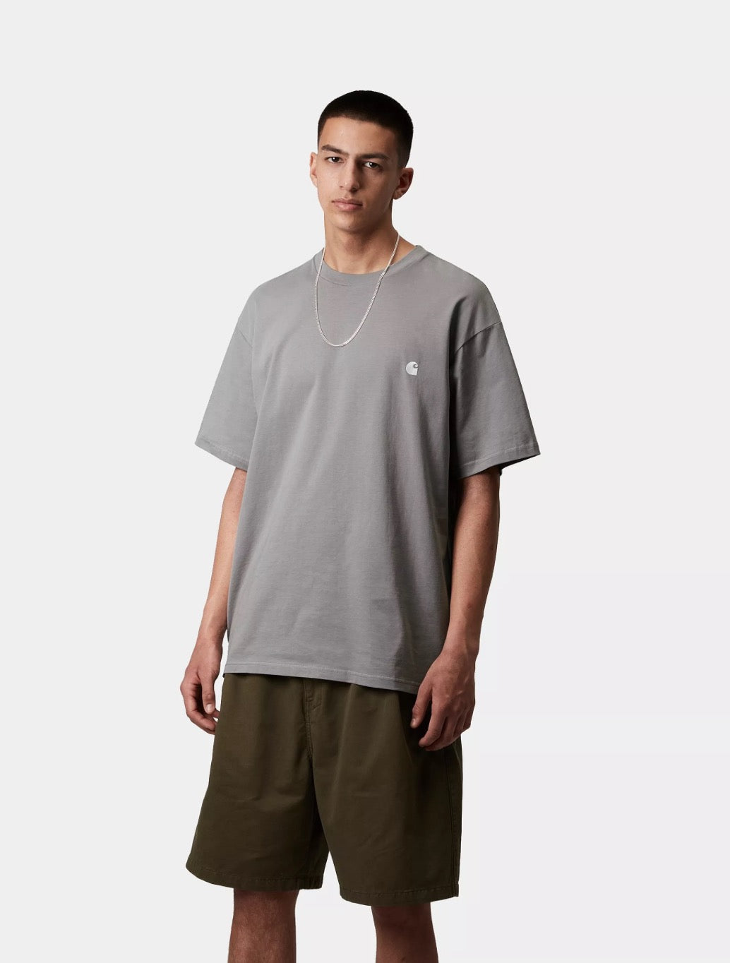 Carhartt WIP - S/S Madison T-Shirt - Light Grey