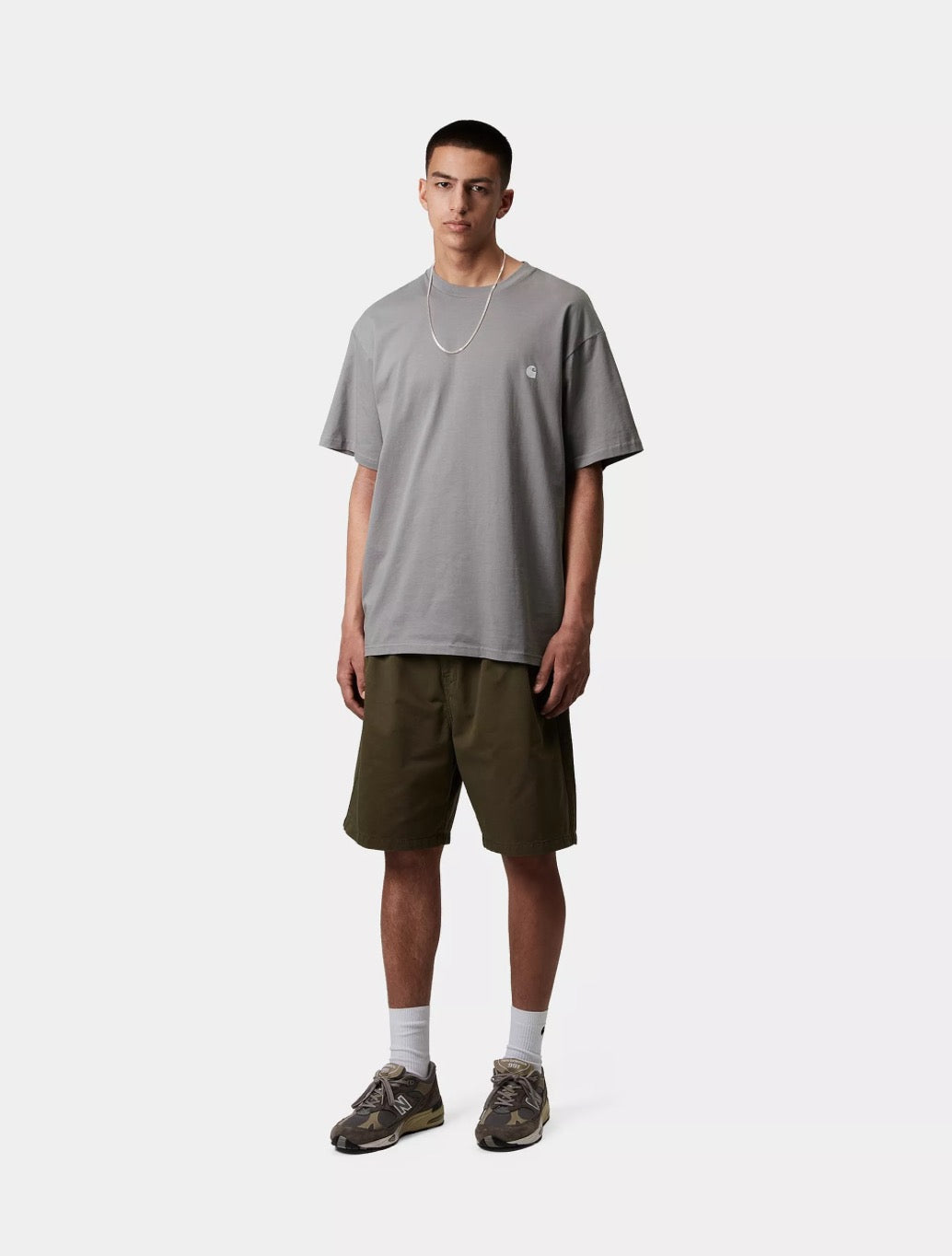 Carhartt WIP - S/S Madison T-Shirt - Light Grey