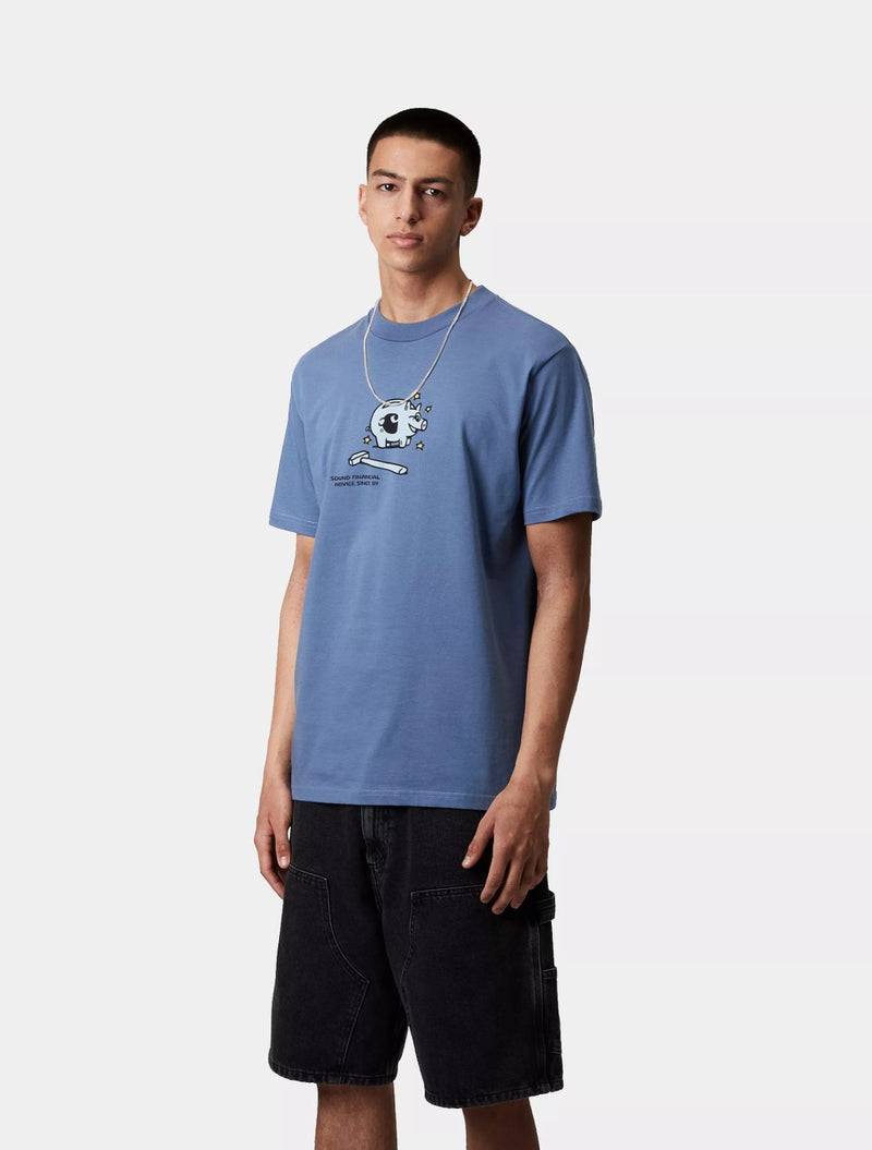 Carhartt WIP - S/S Piggybank T-Shirt - Blue