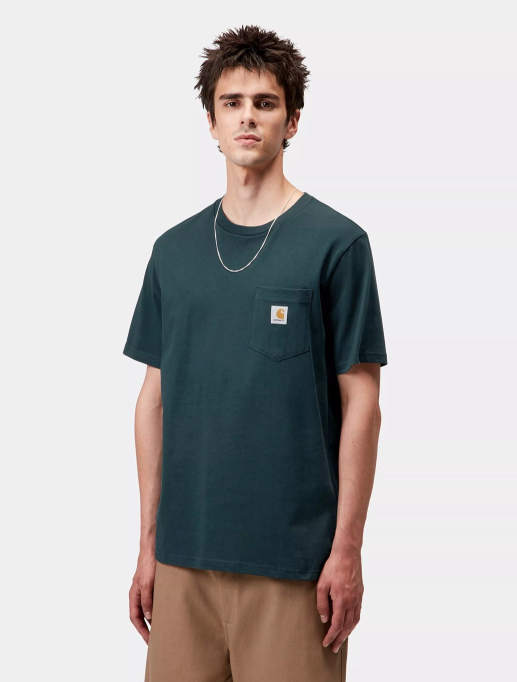 Carhartt WIP - S/S Pocket T-Shirt - Dark Green