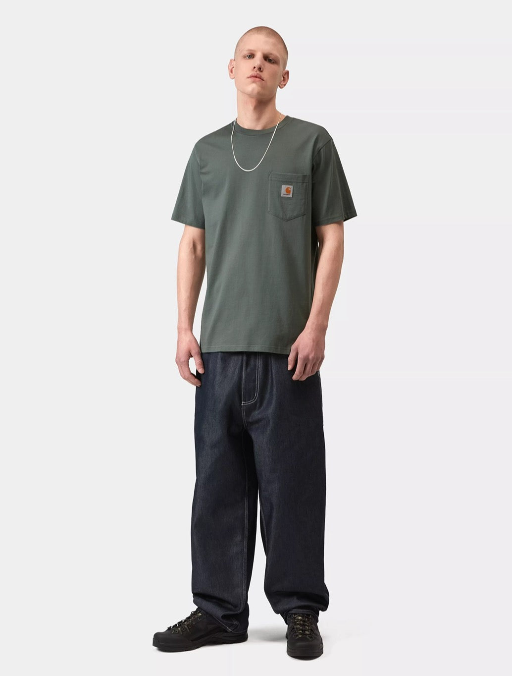 Carhartt WIP - S/S Pocket T-Shirt - Khaki