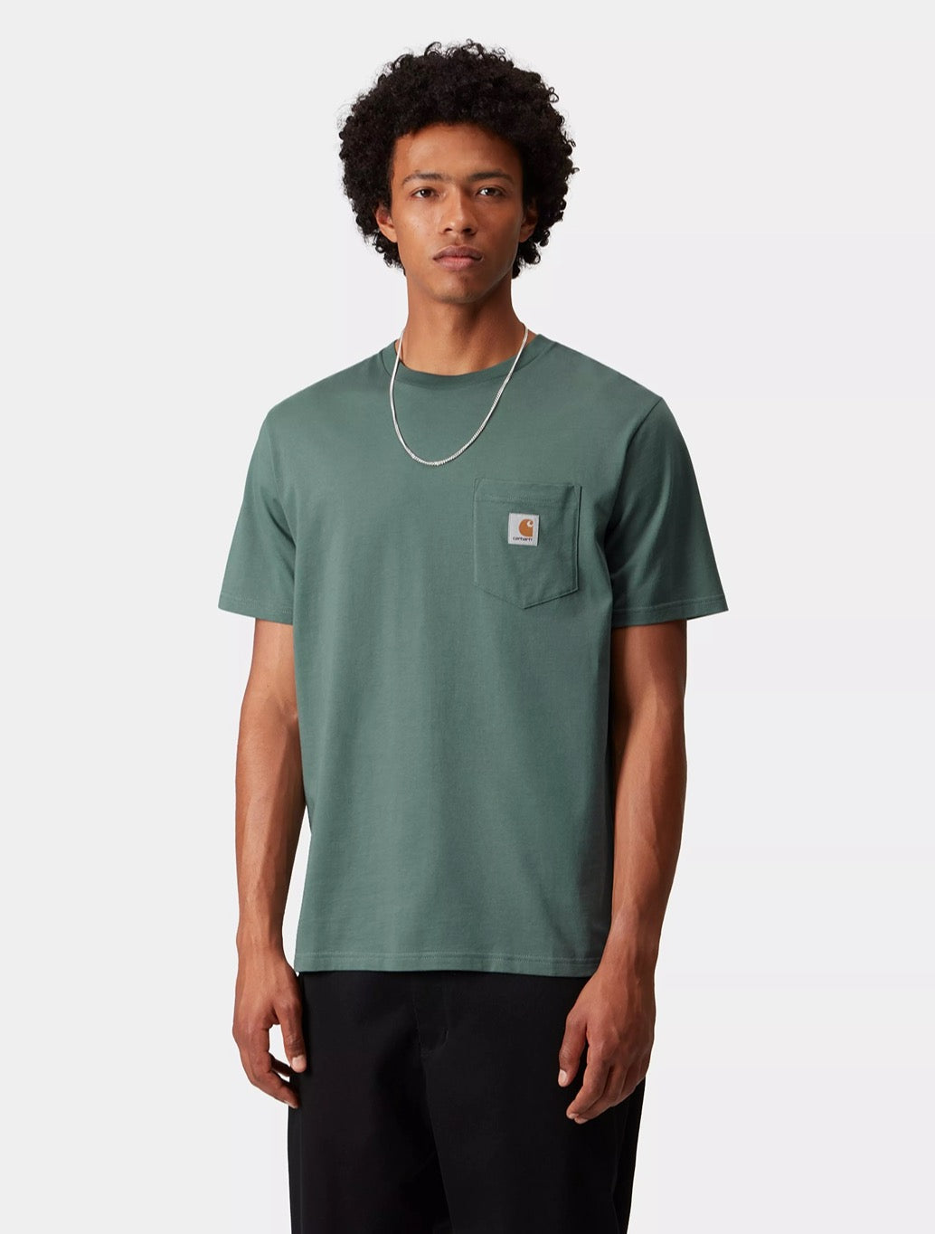 Carhartt WIP - S/S Pocket T-Shirt - Light Green