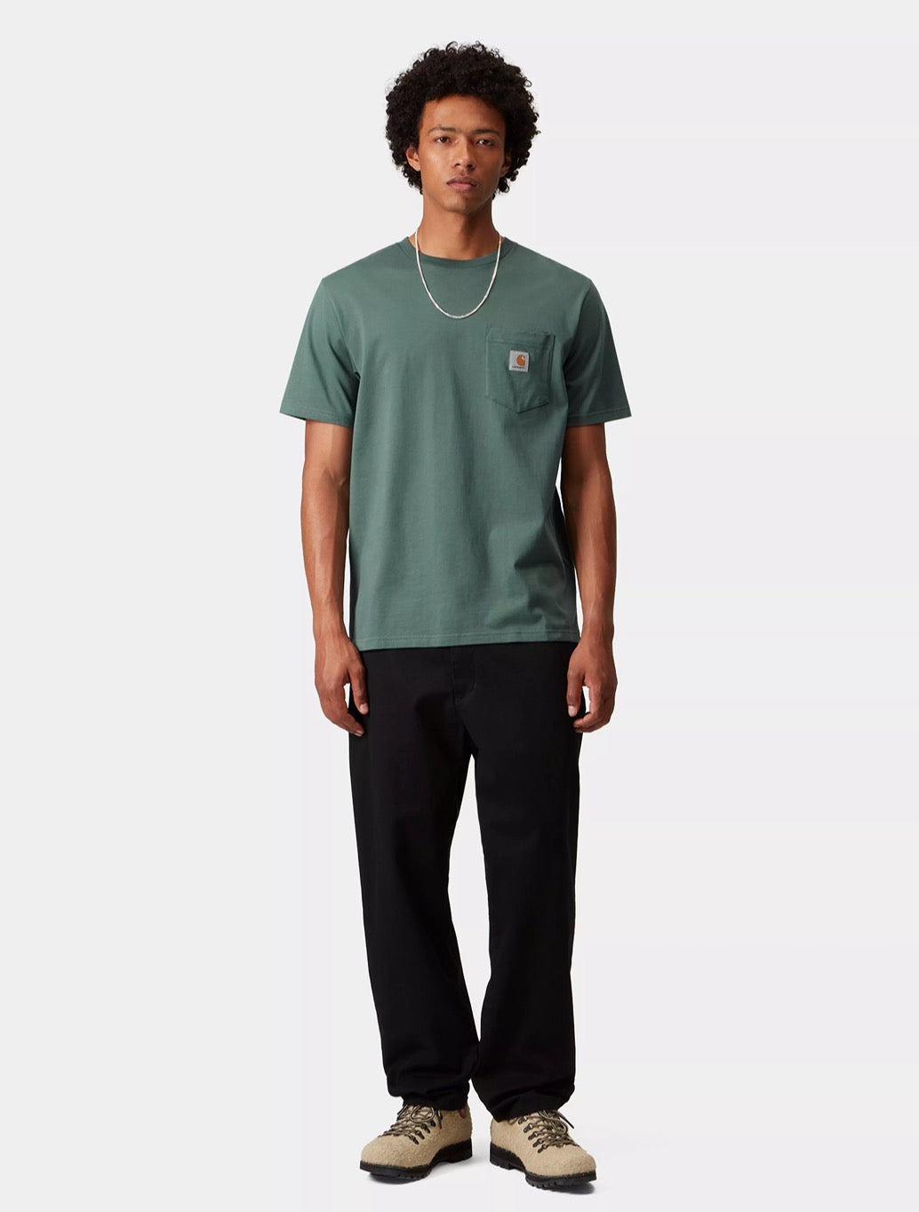 Carhartt WIP - S/S Pocket T-Shirt - Light Green