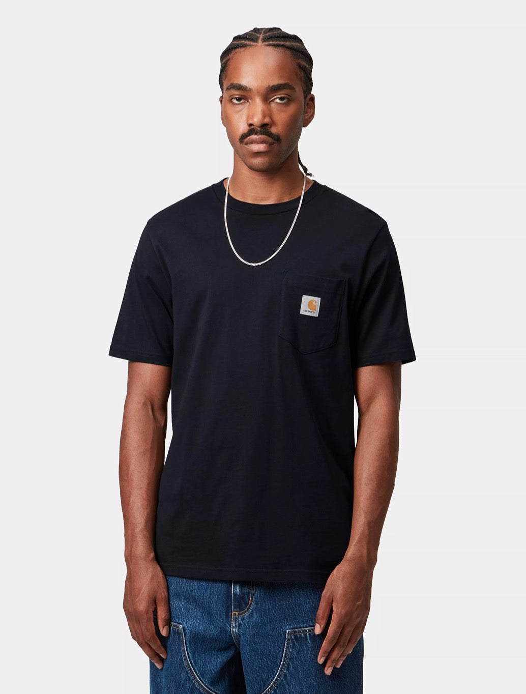 Carhartt WIP - S/S Pocket T-Shirt - Navy