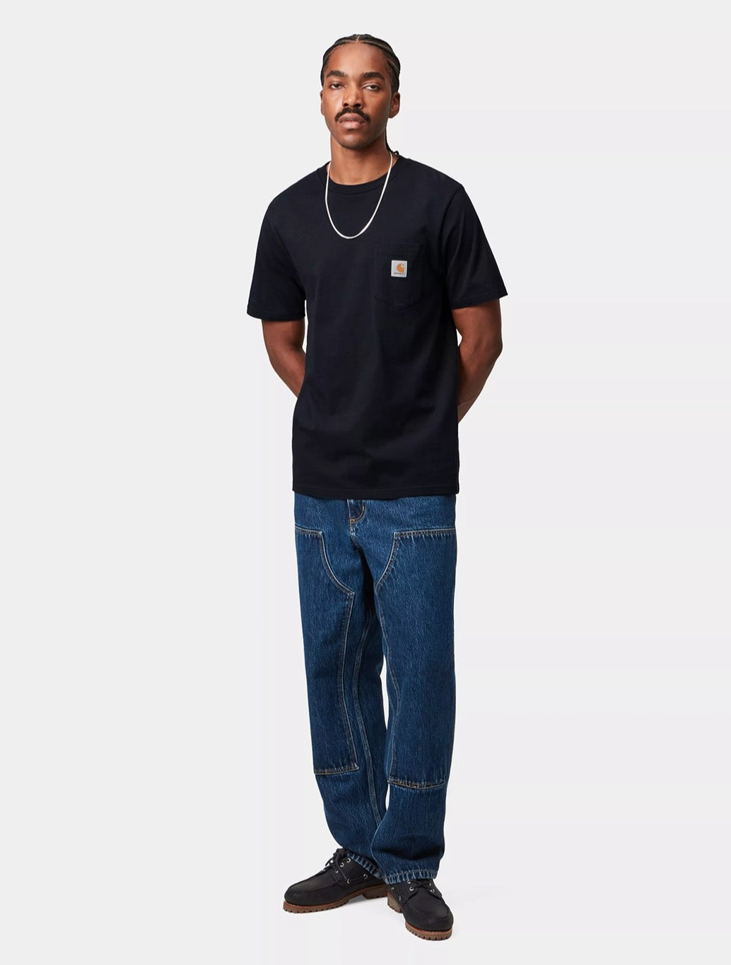 Carhartt WIP - S/S Pocket T-Shirt - Navy