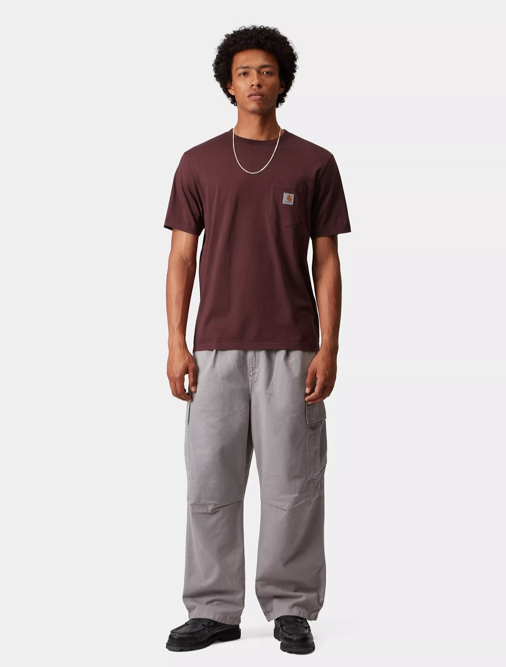 Carhartt WIP - S/S Pocket T-Shirt - Wine
