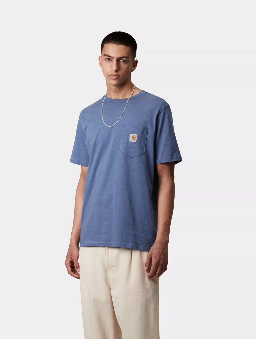 Carhartt WIP - S/S Pocket T-Shirt - Blue
