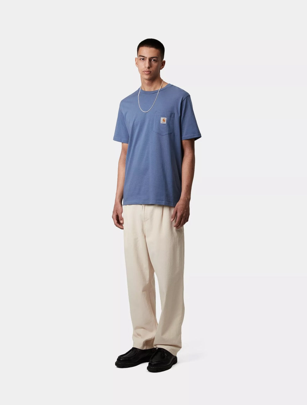 Carhartt WIP - S/S Pocket T-Shirt - Blue