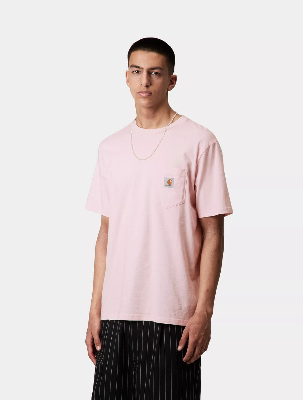 Carhartt WIP - S/S Pocket T-Shirt - Baby Pink