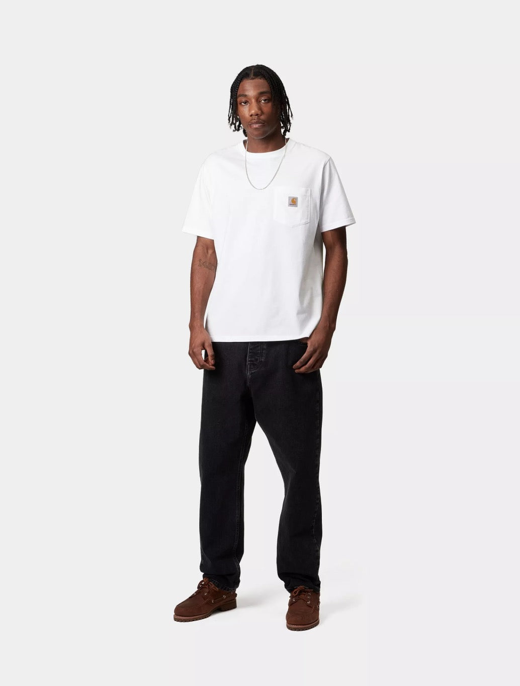 Carhartt WIP - S/S Pocket T-Shirt - White