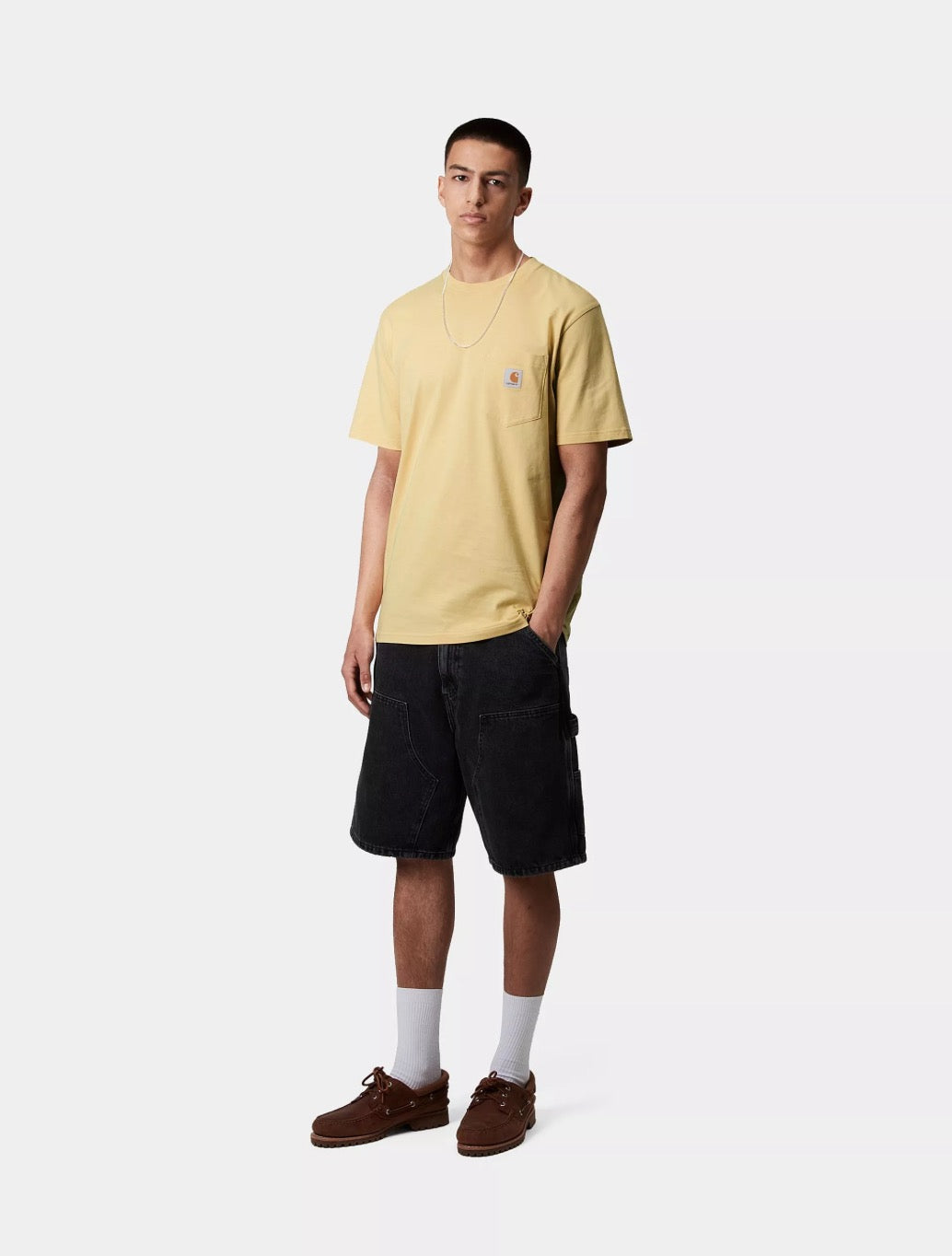 Carhartt WIP - S/S Pocket T-Shirt - Yellow