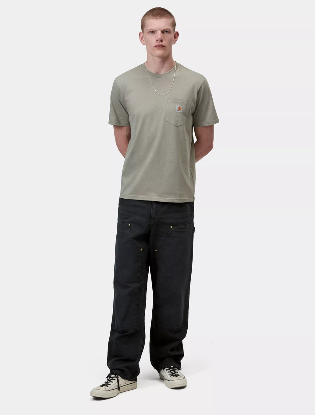 Carhartt WIP - S/S Pocket T-Shirt in Light Khaki