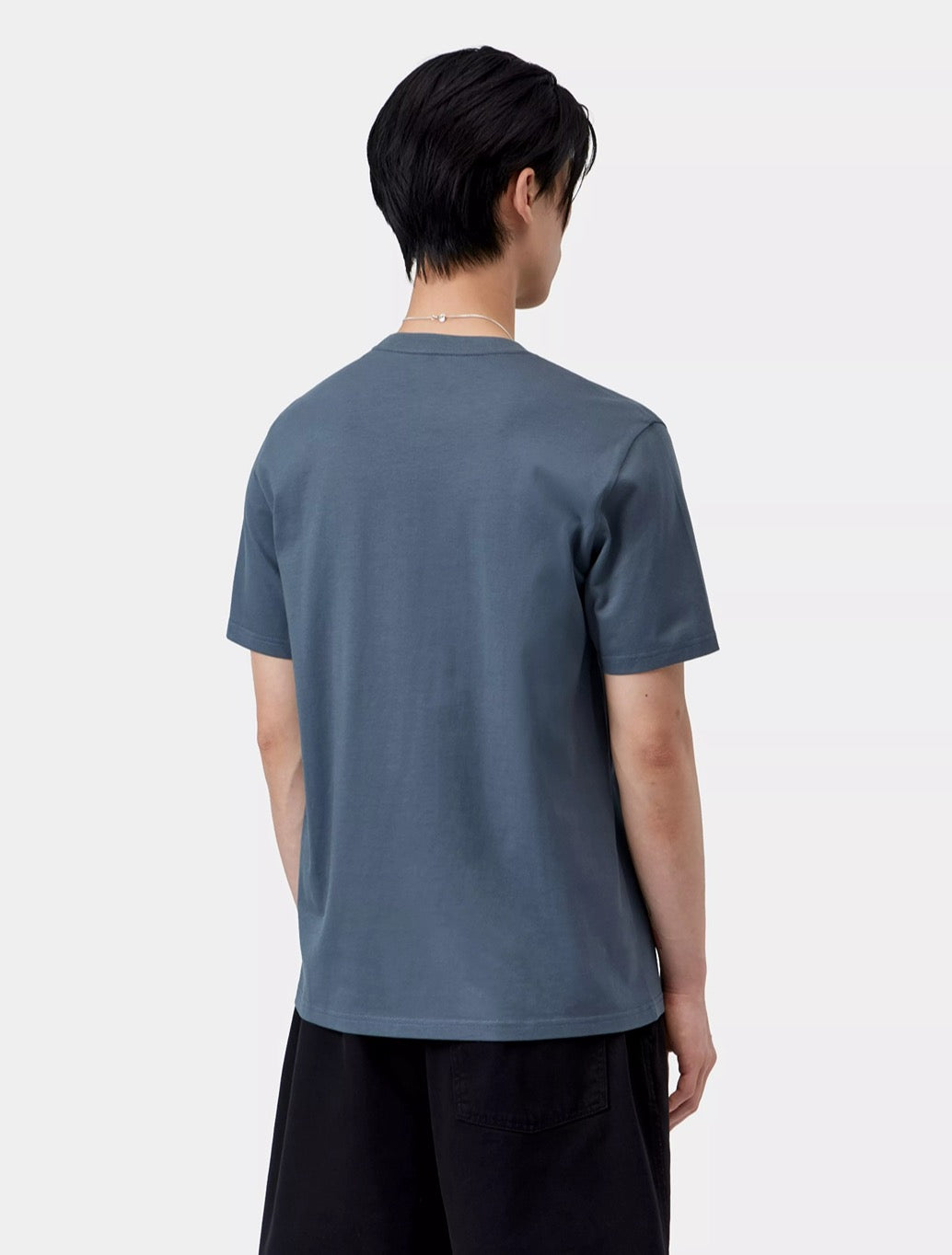 Carhartt WIP - S/S Pocket T-Shirt in Petrol Blue