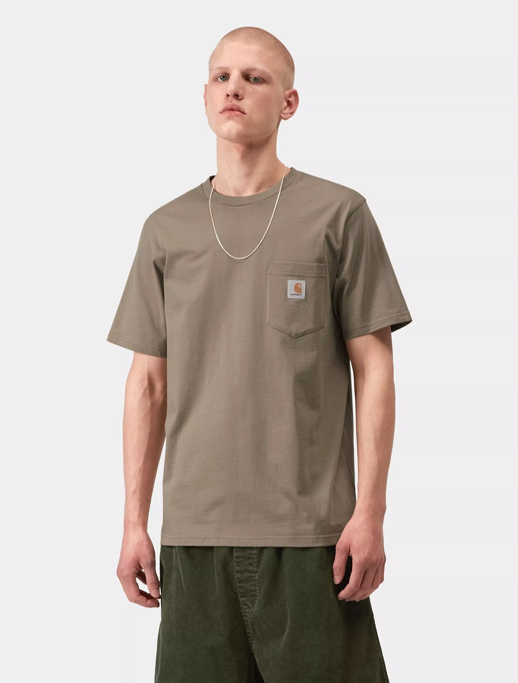 Carhartt WIP - S/S Pocket T-Shirt in Tan