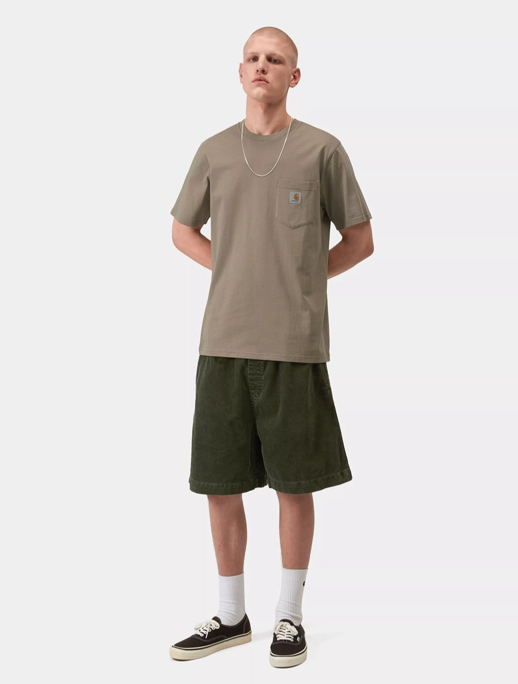 Carhartt WIP - S/S Pocket T-Shirt in Tan