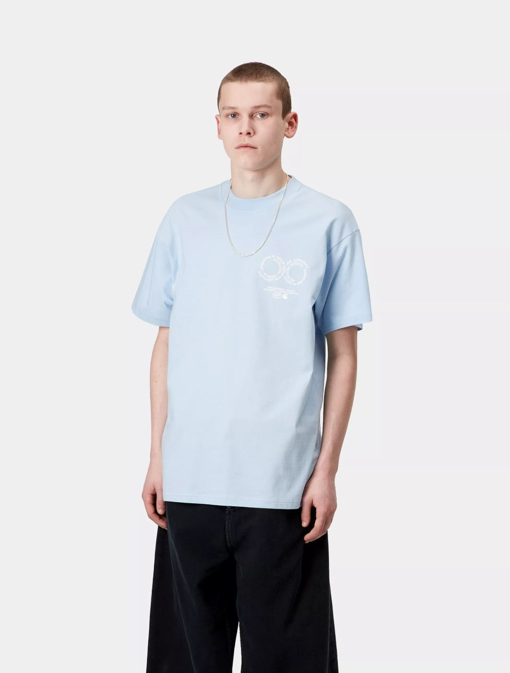 Carhartt WIP - S/S Rotation T-Shirt - Light Blue