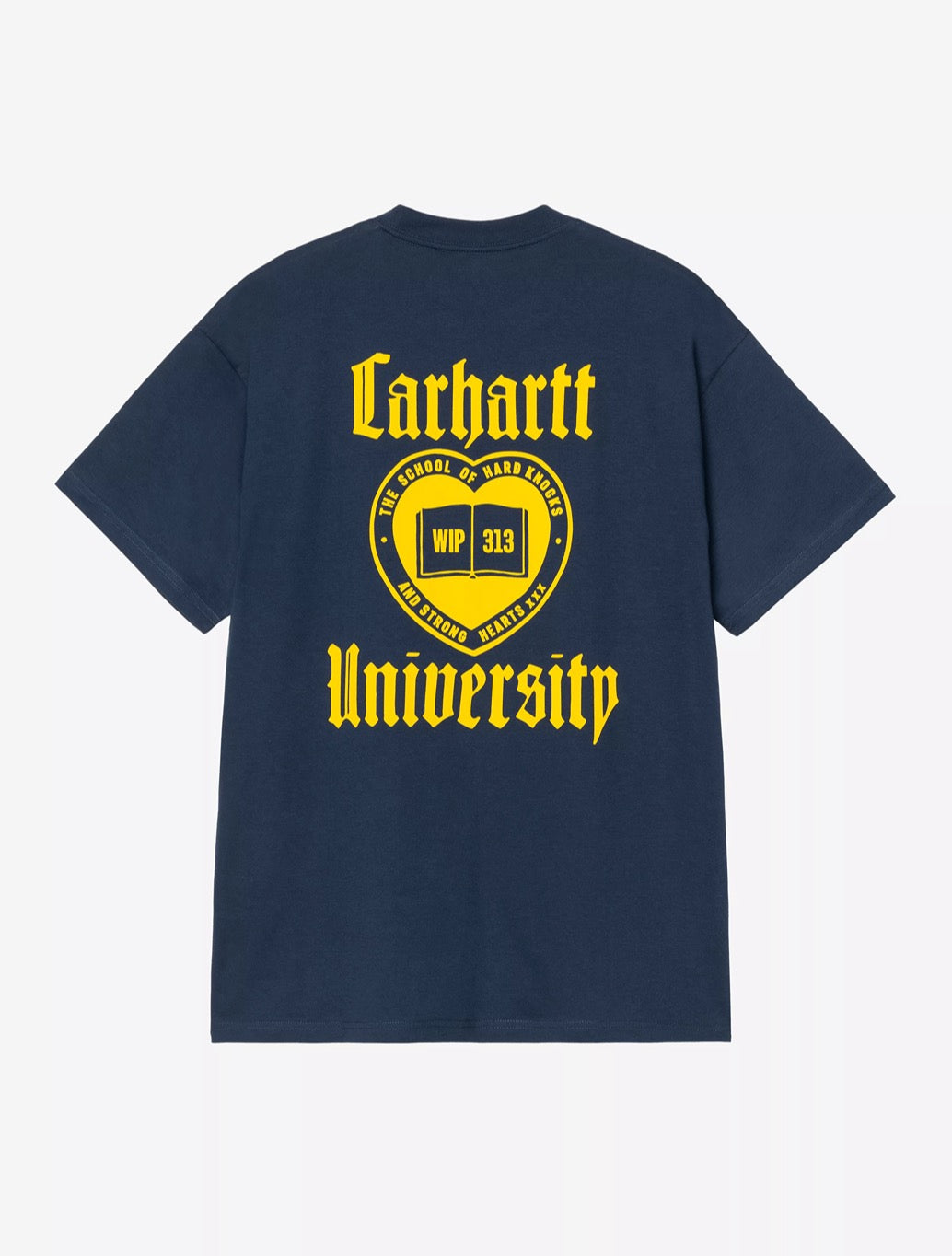 Carhartt WIP - S/S Schooling T-Shirt - Navy
