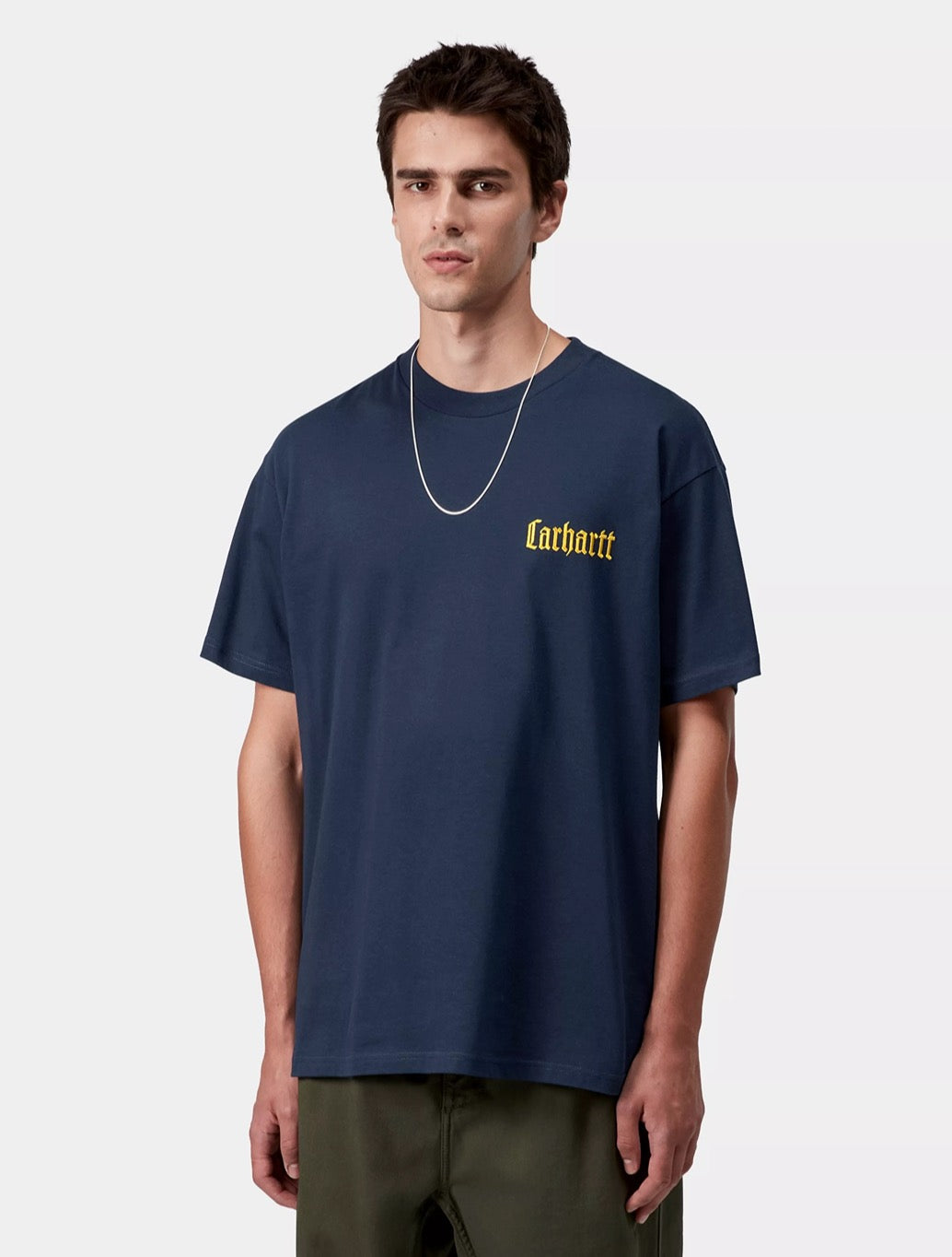 Carhartt WIP - S/S Schooling T-Shirt - Navy