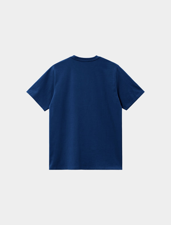 Carhartt WIP - S/S Script Embroidery T-Shirt- Blue