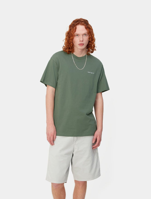 Carhartt WIP - S/S Script Embroidery T-Shirt- Green
