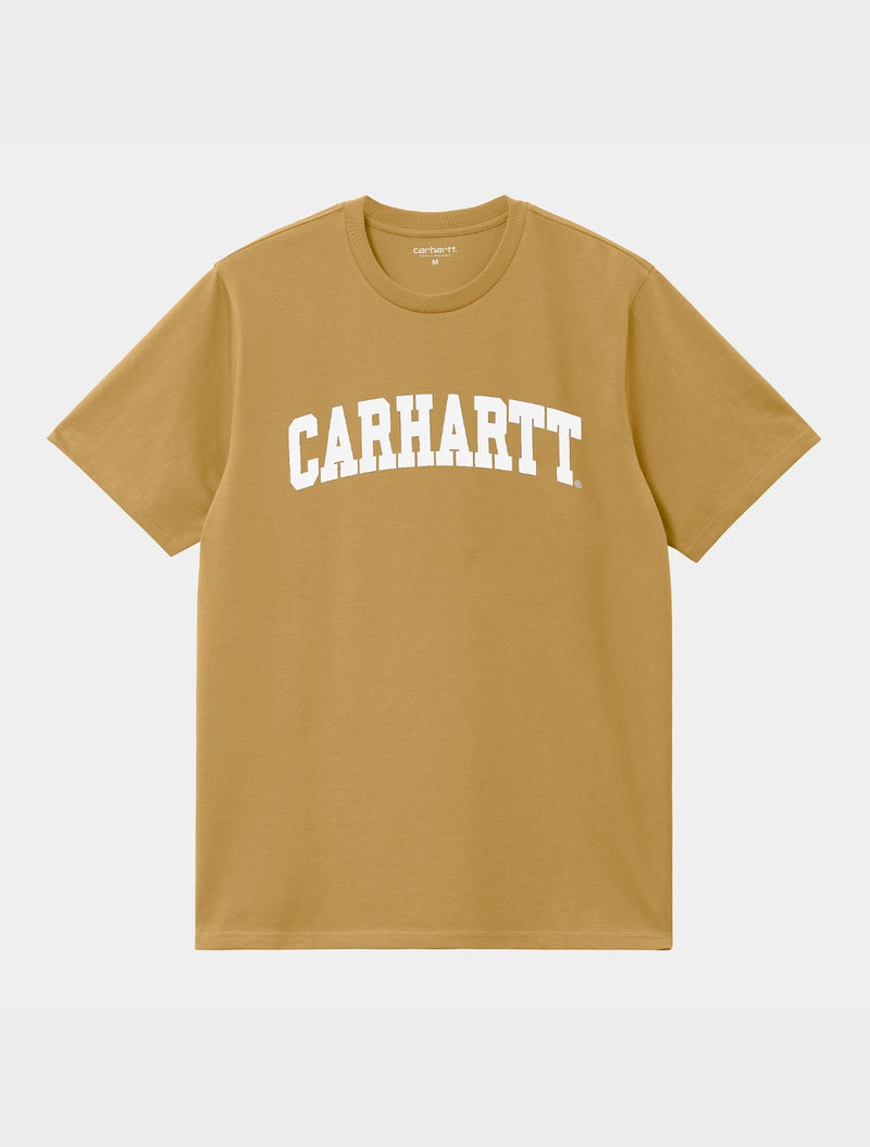 Carhartt WIP - University Script Logo T-Shirt - Tan