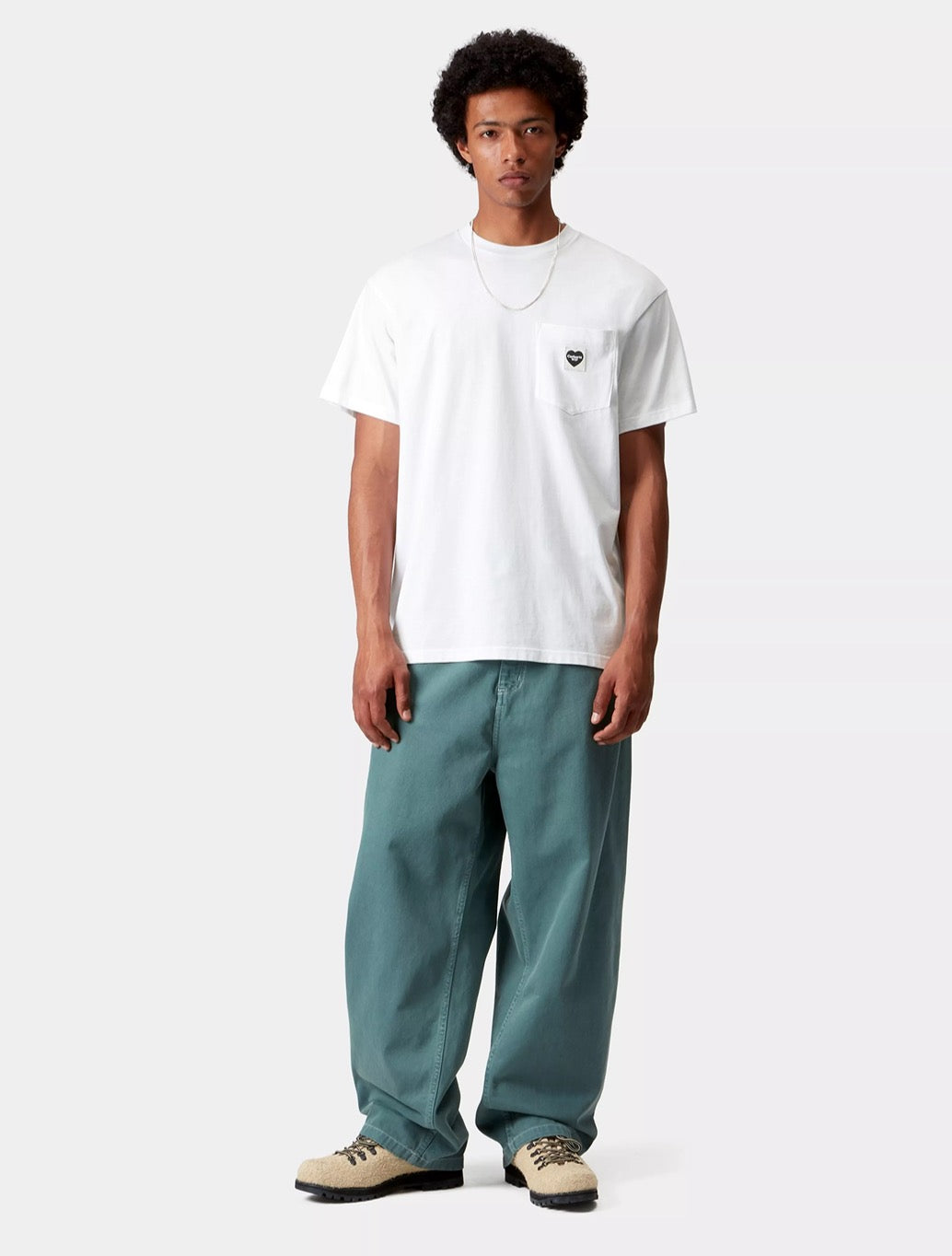 Carhartt WIP - S/S Pocket Heart T-Shirt - White