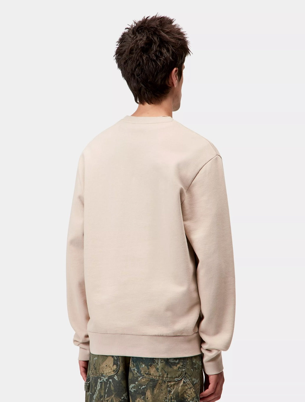 Carhartt WIP - Script Embroidery Sweatshirt - Beige