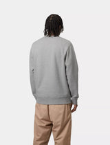 Carhartt WIP - Script Embroidery Sweatshirt - Grey