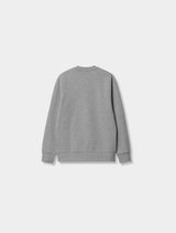 Carhartt WIP - Script Embroidery Sweatshirt - Grey