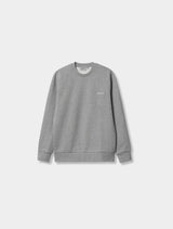 Carhartt WIP - Script Embroidery Sweatshirt - Grey