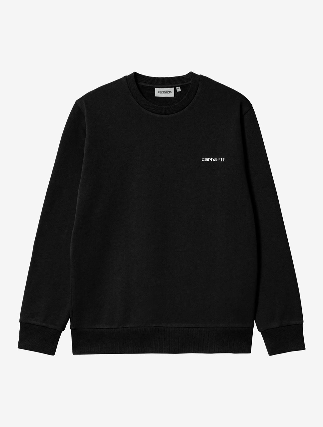 Carhartt WIP - Script Embroidery Sweatshirt - Black