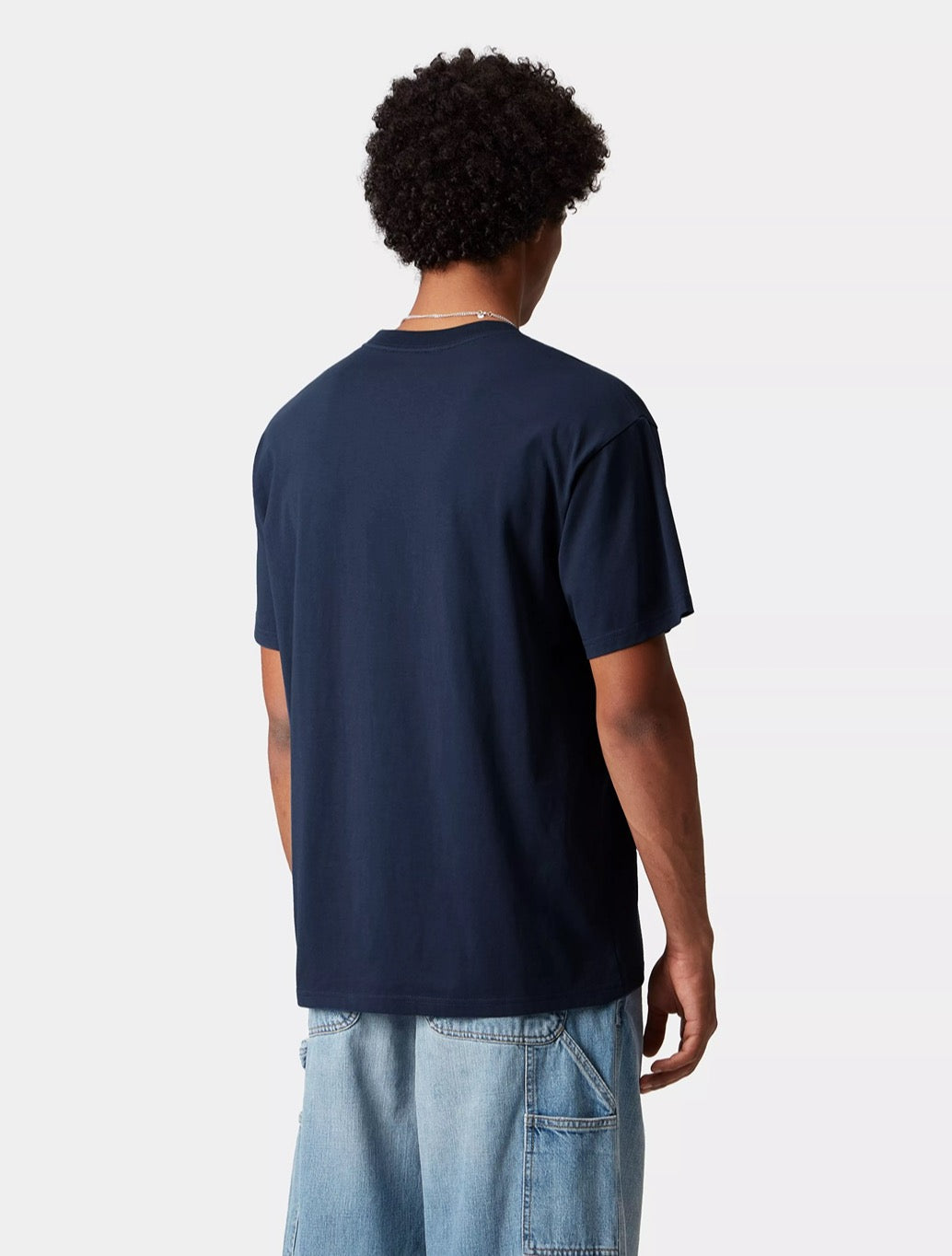 Carhartt WIP - S/S Script Embroidery T-Shirt - Navy