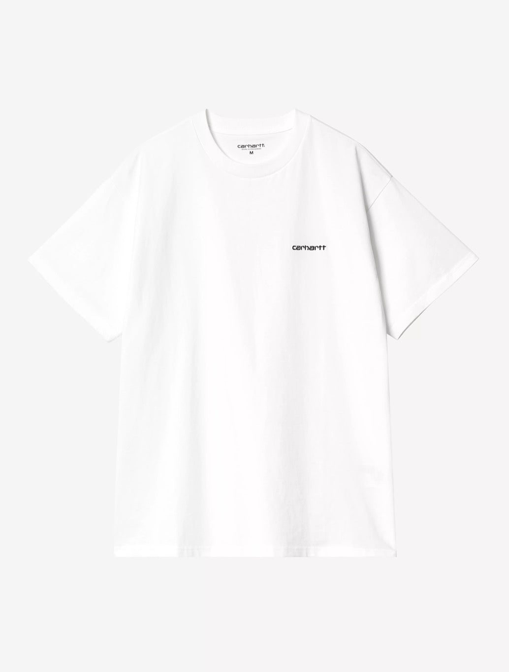 Carhartt WIP S/S Script Embroidery T-Shirt in White