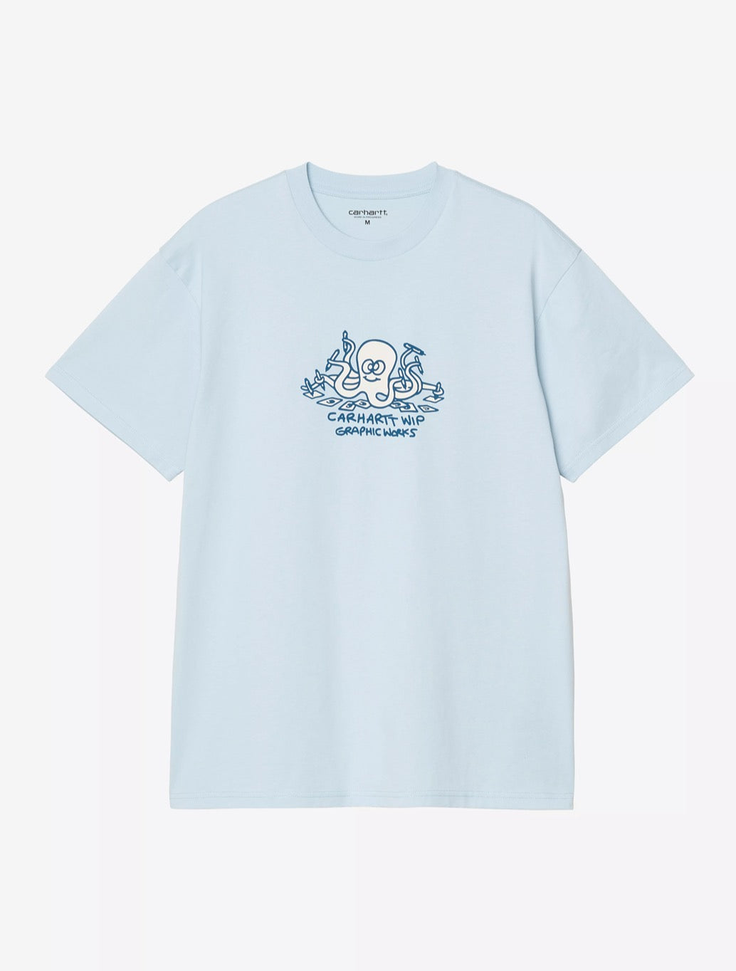 Carhartt WIP S/S Ink Lab T-Shirt - Light Blue