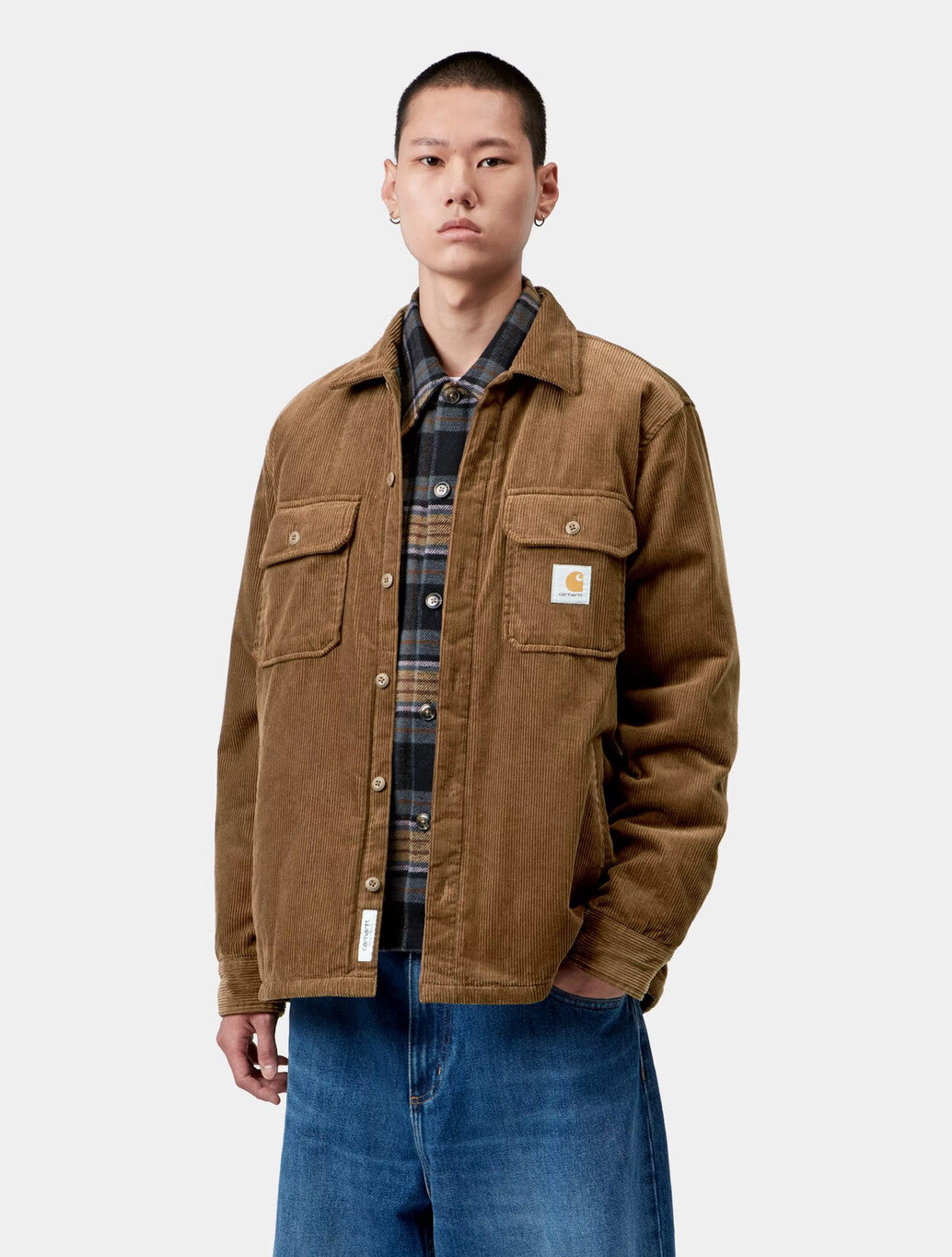 Carhartt WIP Whitsome Shirt Jacket in WIP H Brown