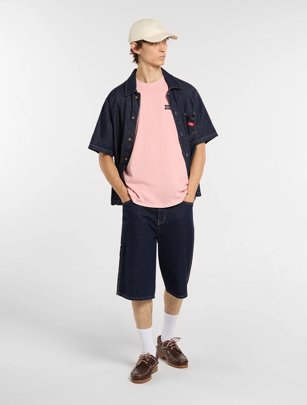 Dickies - Buchtell Midweight T-shirt - Peach