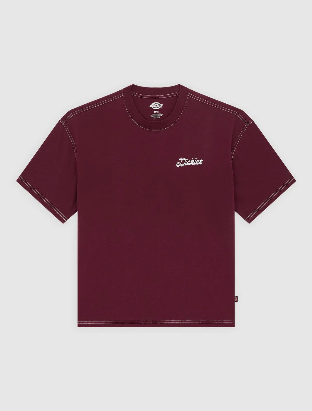 Dickies Cornville Midweight T-Shirt in Maroon