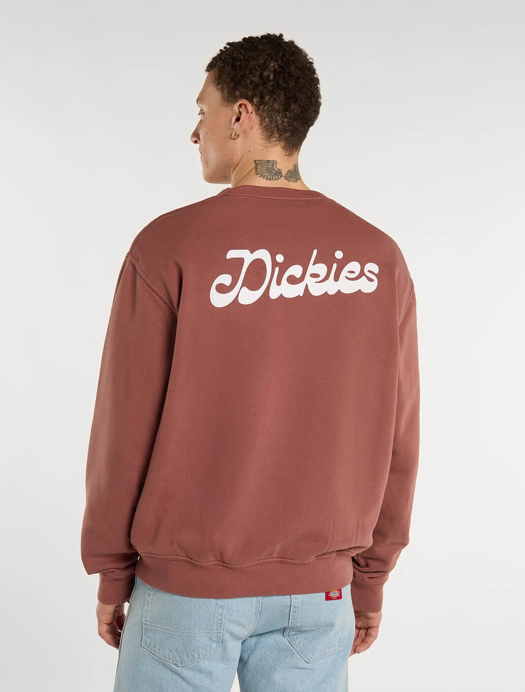 Dickies Cornville Sweatshirt in Maroon