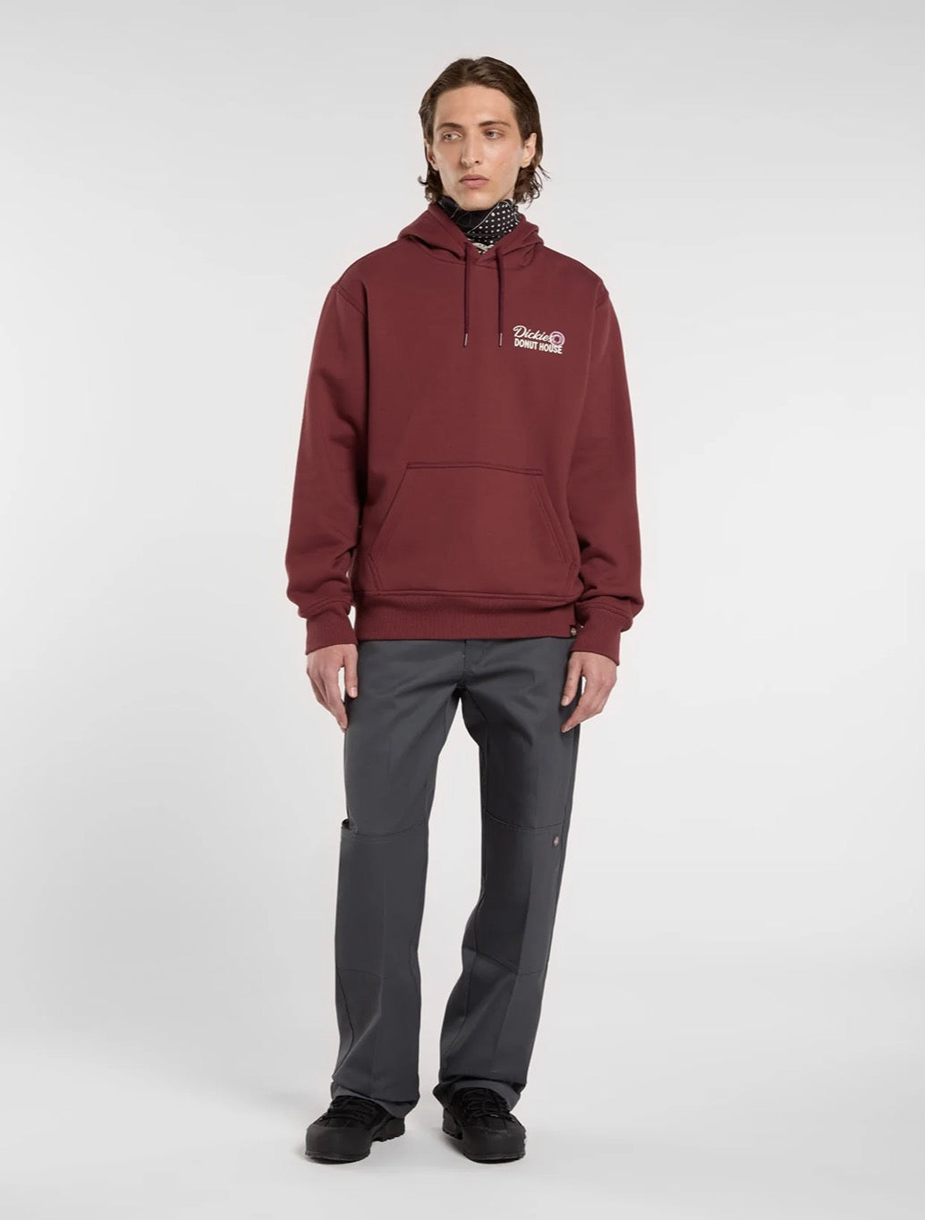 Dickies - Donut House Hoodie - Burgundy