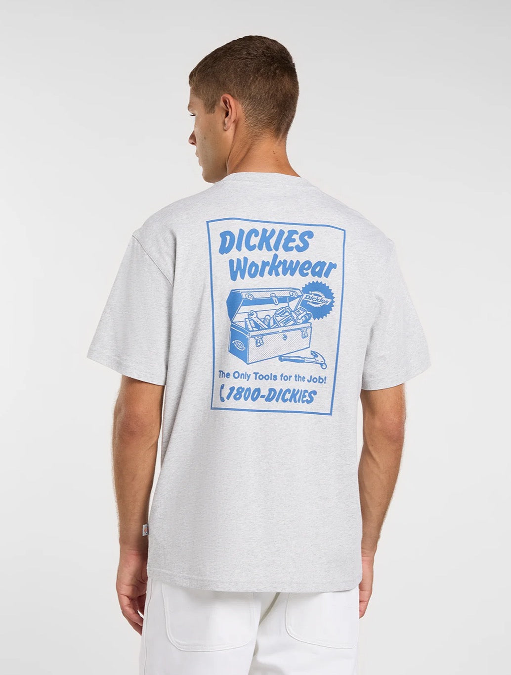 Dickies - Dry Ridge Lightweight T-Shirt - Light Grey