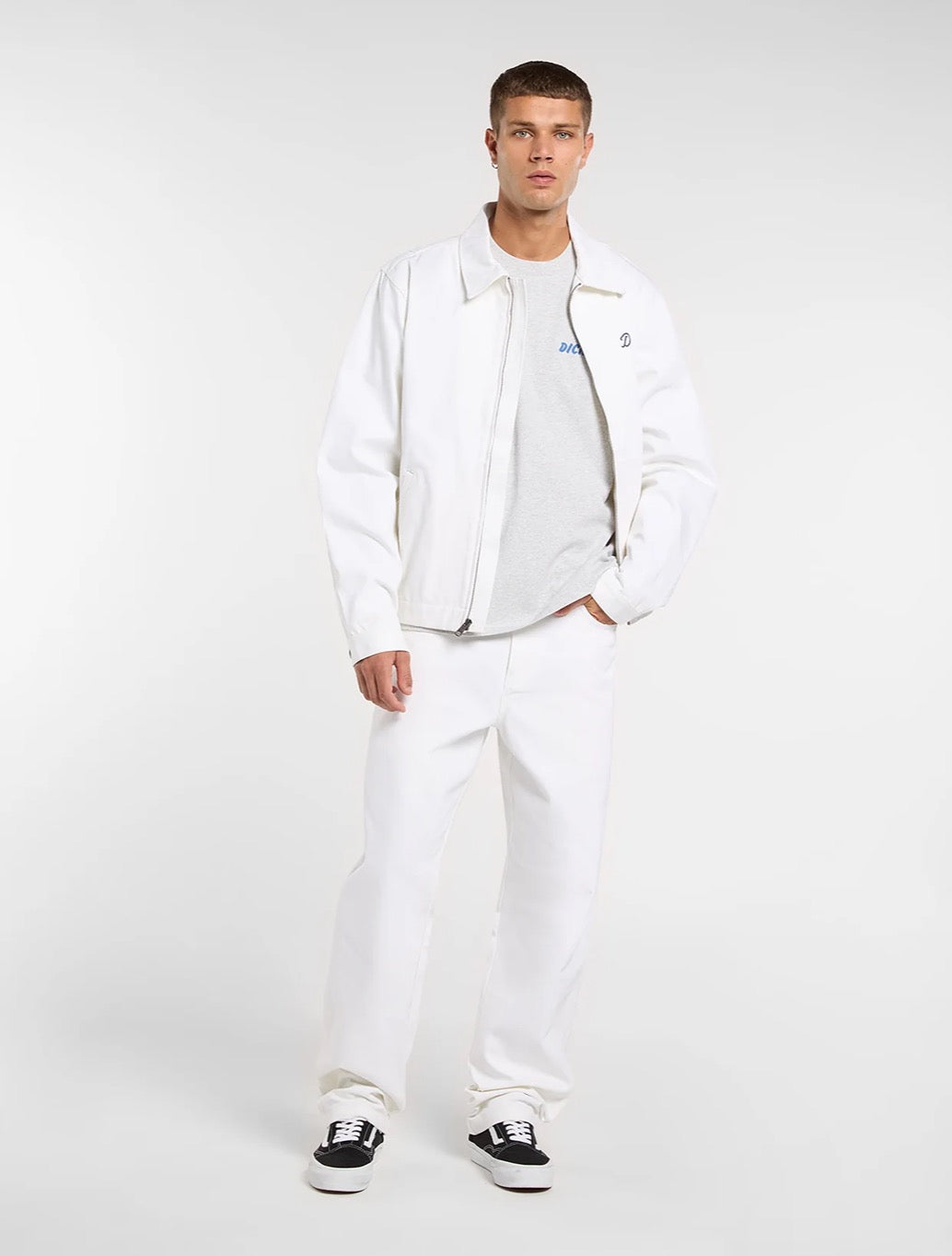 Dickies - Dry Ridge Lightweight T-Shirt - Light Grey