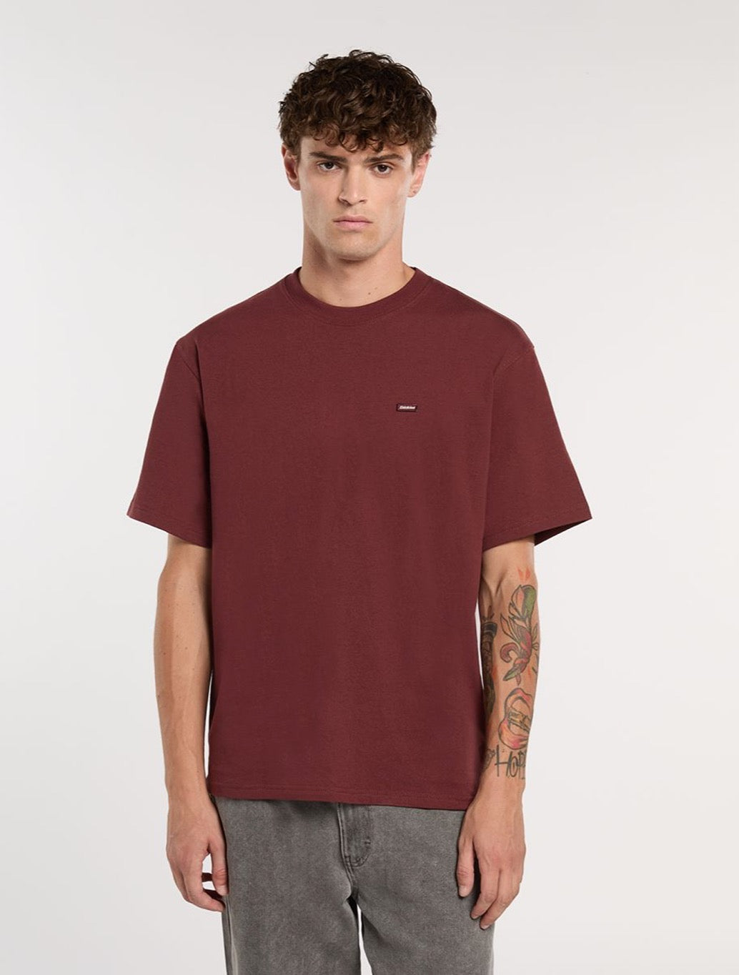 Dickies - Clancy Mid Weight T-Shirt - Burgundy